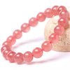 TCC™ Natural Rose Quartz Good Life & Relationship Charm Bracelet